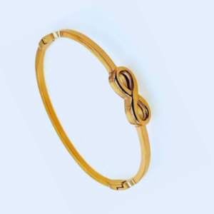 Gold Plated South Korean Infinity Design  Anti Tarnish Bracelet