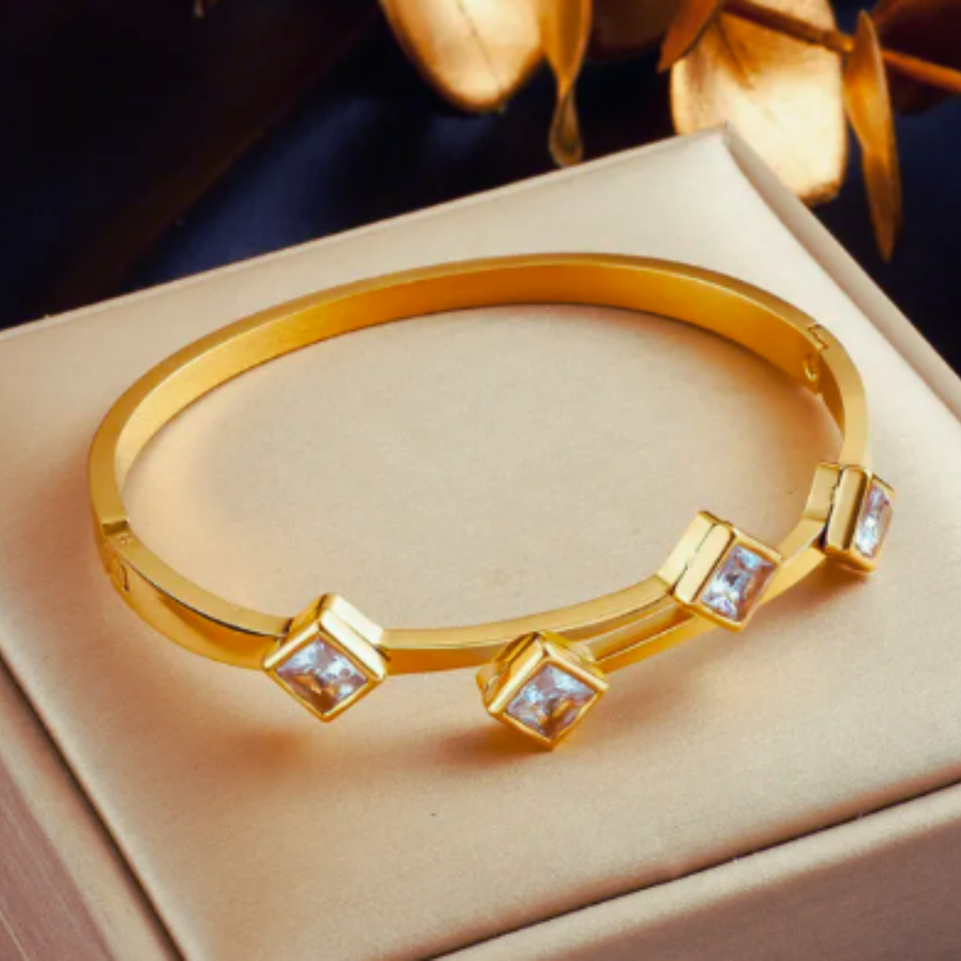Gold Plated South Korean Anti Tarnish Bracelet