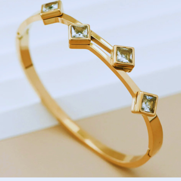Gold Plated South Korean Anti Tarnish Bracelet - Image 2