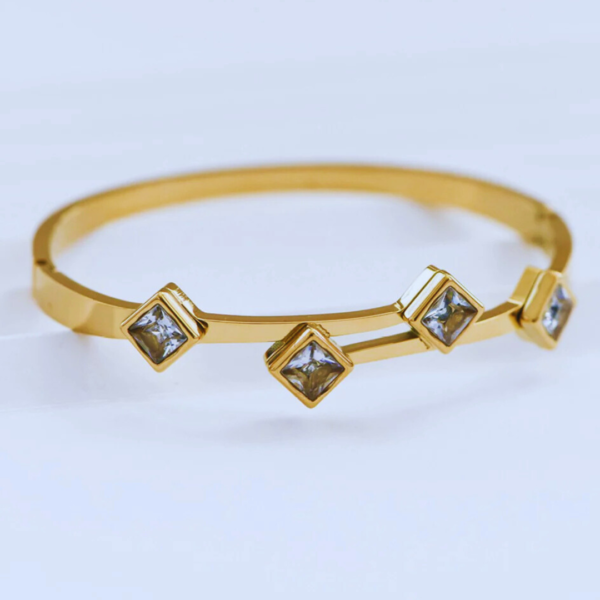 Gold Plated South Korean Anti Tarnish Bracelet - Image 3